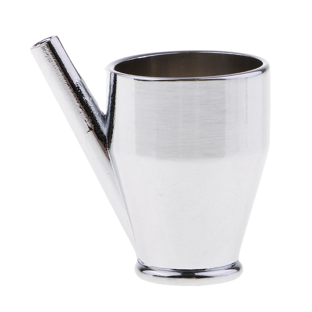 

5ML Metal Paint Cup For Double Action Airbrushes Siphon Feed Air Brush