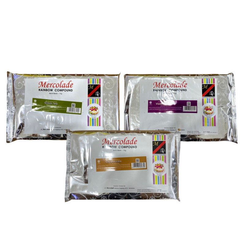 

Mercolade Rainbow Chocolate - Coklat Warna Mercolade Repack 250gr