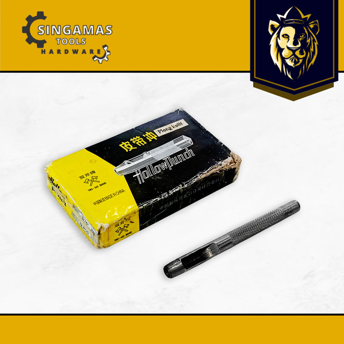 

TWO AXE-BRAND Plong Kulit 3p16 - Hollow Punch - per Lusin