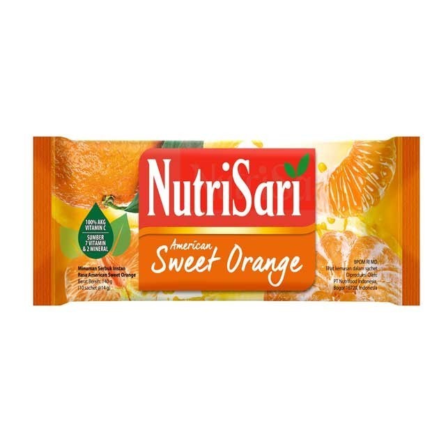 

NUTRISARI AMERICAN SWEET ORANGE 10'S
