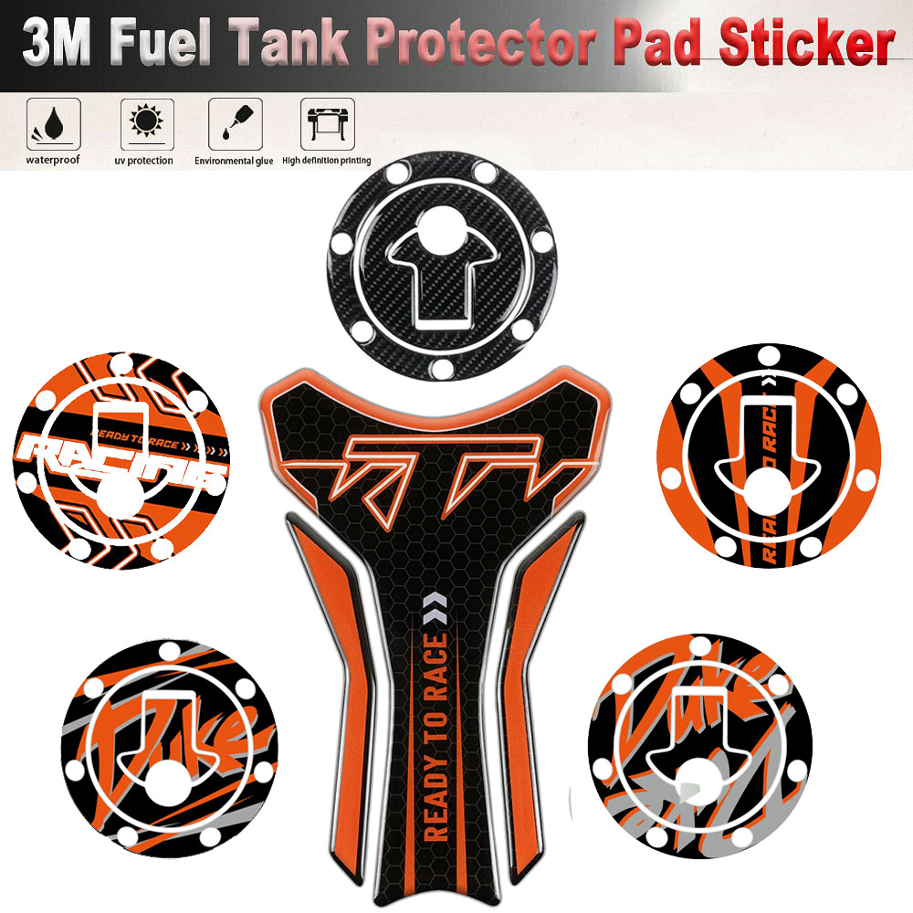 For KTM Duke RC 125 200 250 390 790 890 Tank Covers Sticker Motorcycle Accessories parts Pad protect