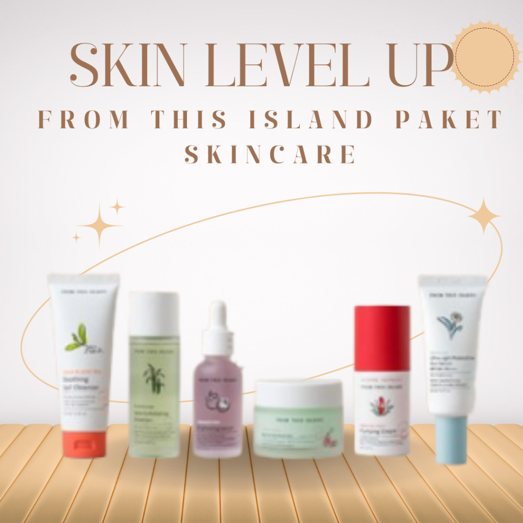From This Island Paket Skincare by Maudy Ayunda Original 100% Java Soothing Cleanser Moisture Gel Ma