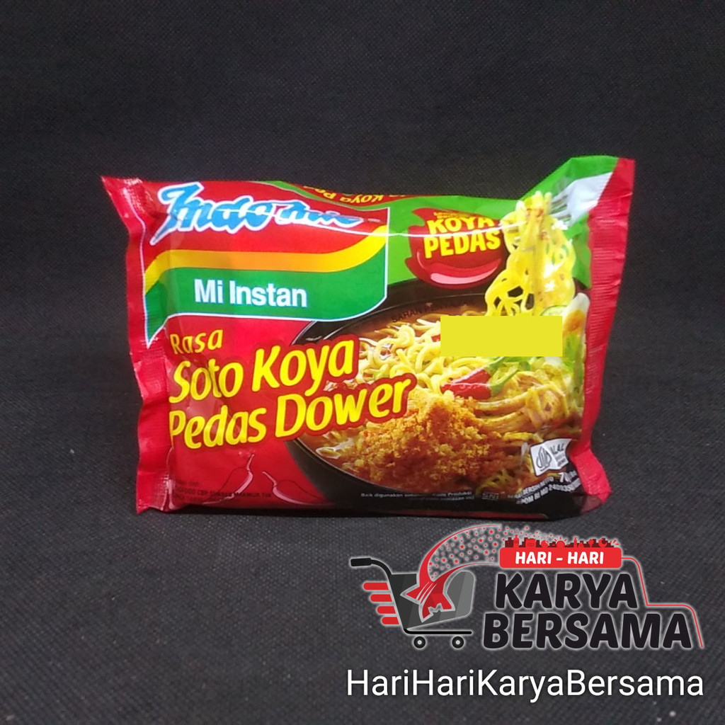 

MIE INSTAN INDOMIE SOTO KOYA PEDAS DOWER 76GR