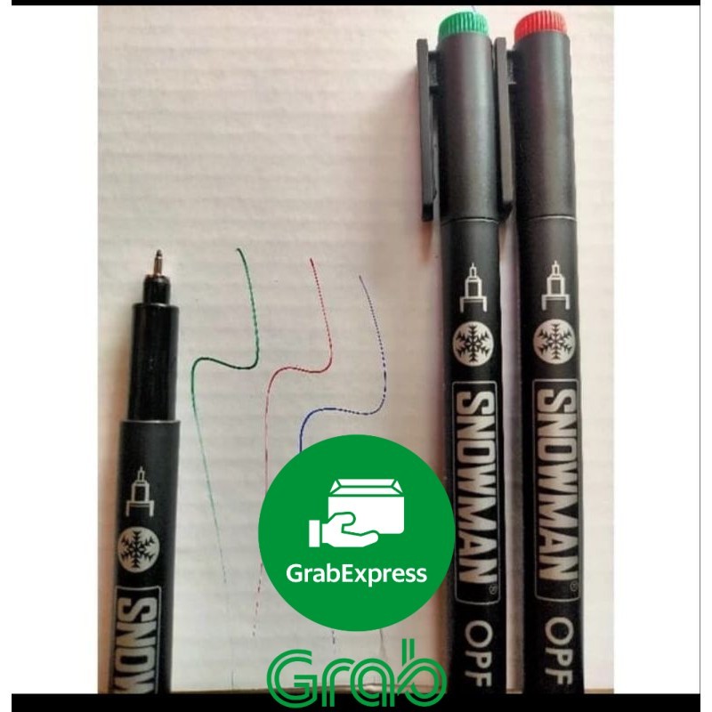 

[guinatk] / Spidol Permanen OHP Set 4 Warna harga promo