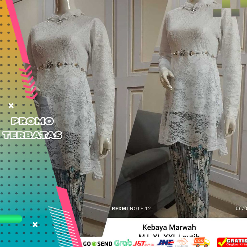 KEBAYA PAYET MODERN - TUNIK BROKAT BUSUI MODERN - KEBAYA PESTA - KEBAYA TUNIK - KEBAYA WISUDA MODERN