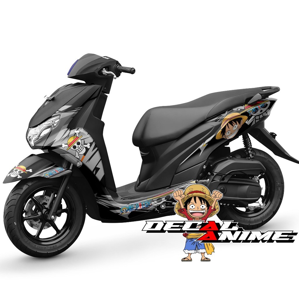 Decal Stiker Freego Full body sticker  Freego 2018-2022 Free Go 2023-2025 Anime one Piece D Luffy 3