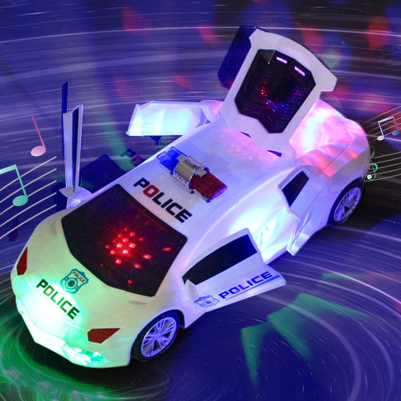 Electric Dancing Rotating Car Music Deformation Rotating Universal Car Toy For Boy Toy Child Kid Chr
