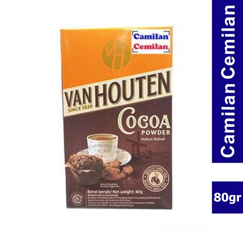 

Van Houten Cocoa Powder Coklat Bubuk 80 gr