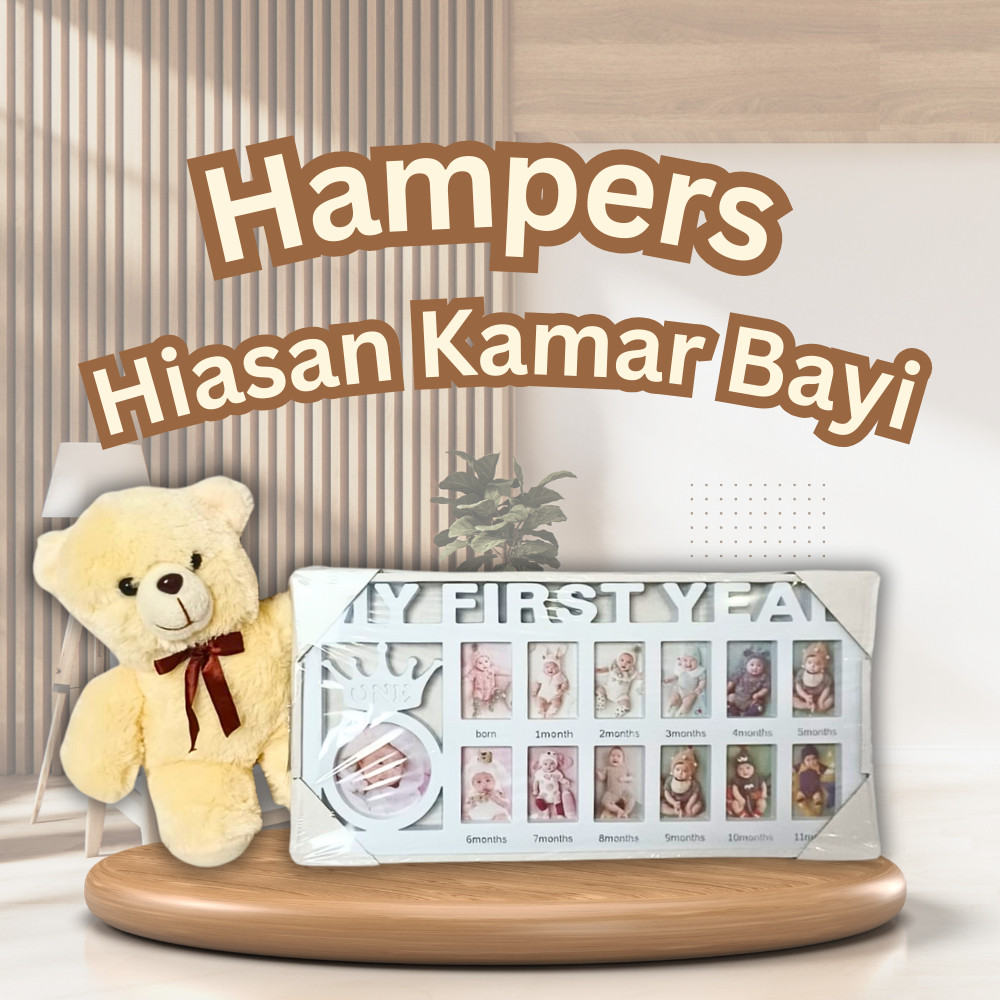 Hampers Boneka Hiasan Kamar Aesthetic Hampers Figura Foto Hadiah Bayi 1 tahun