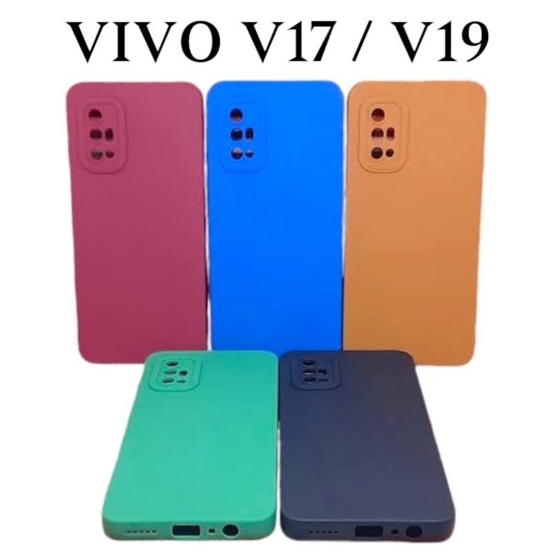 Case Macaron Vivo V17 / V19 Softcase Pro Kamera