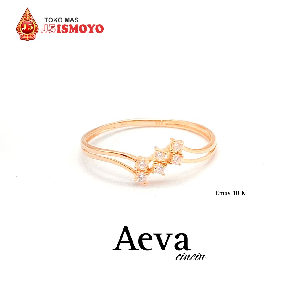 Cincin Emas Mas Asli Aeva J5 Ismoyo
