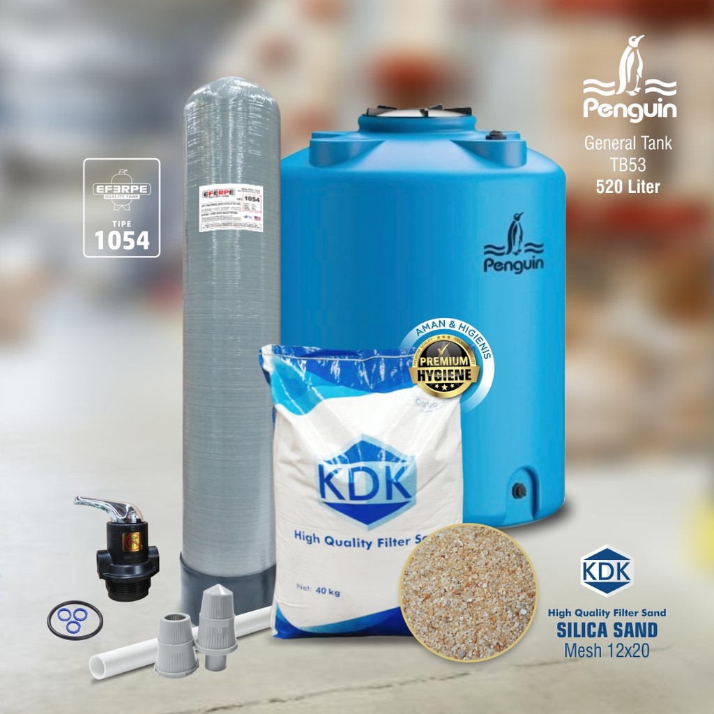 Tangki TB53 (520) penguin - Rumah Ekonomis Bersih Lumpur