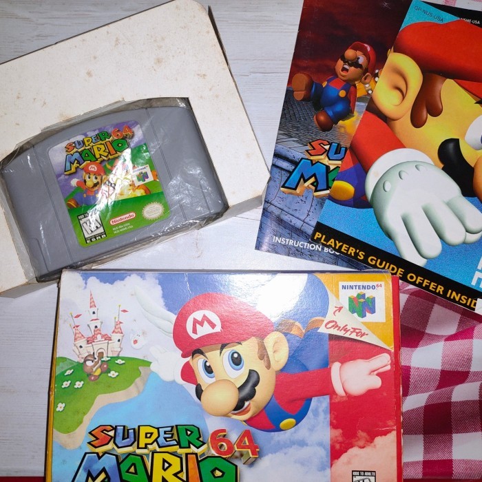 Kaset Original Nintendo 64, Super Mario 64