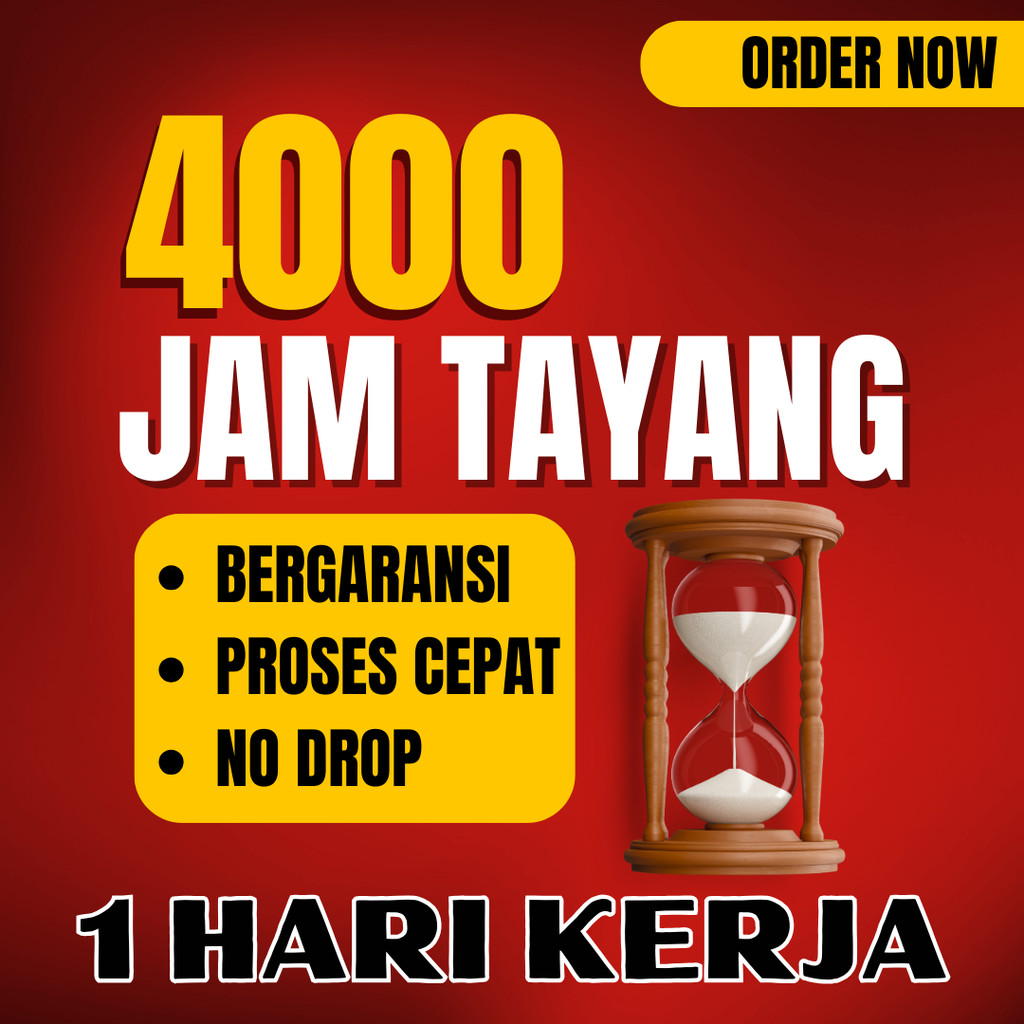 4000 JAM TANGAN BUKAN TAPI JAM TAYANG YT
