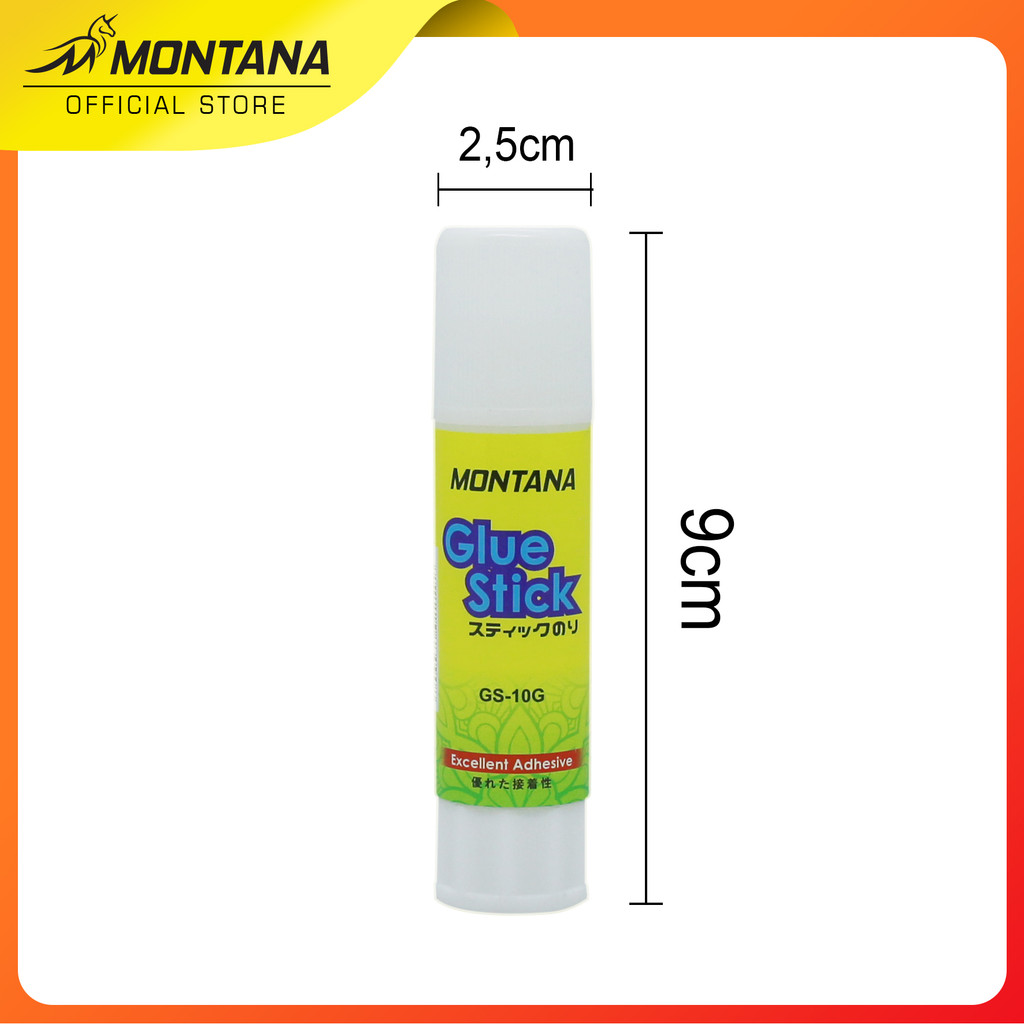 

MONTANA Glue Stick / Lem Batang Montana GS-10 / 10Gr RETAIL
