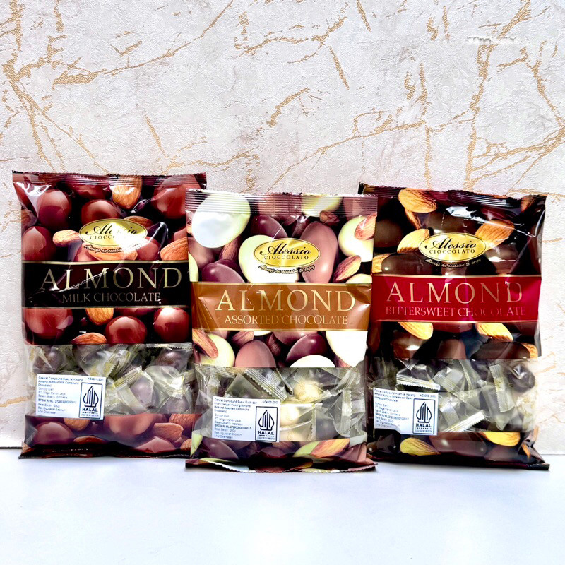 

Alessio Almond Tiramisu Chocolate Dark White Bitter Coklat