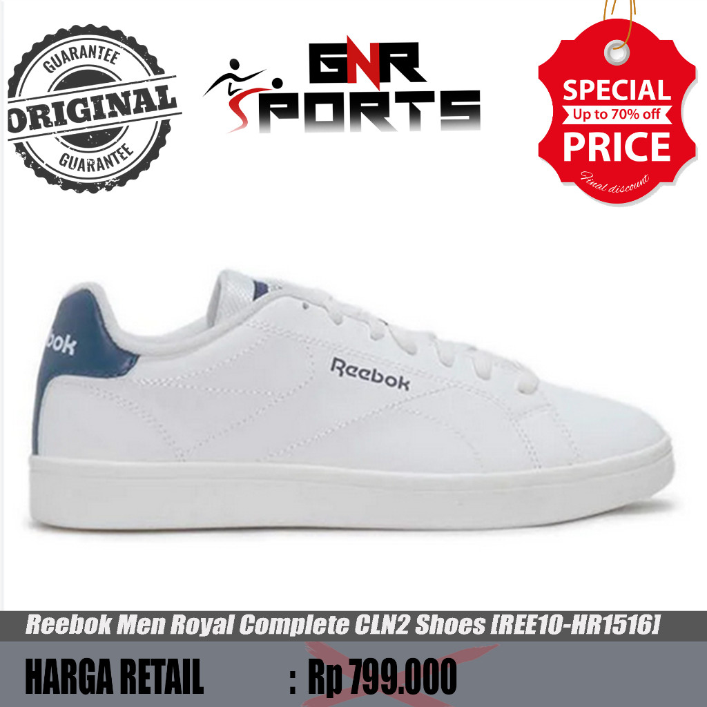 Sepatu Reebok Men Royal Complete CLN2 Shoes [REE10-HR1516]  Original 100%