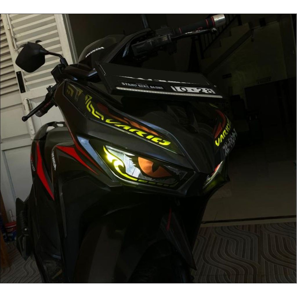 1003 sticker variasi lampu alis vario 125/150 new