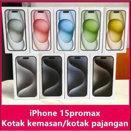 

Kotak kemasan iPhone 15 Pro Max grosir / kotak kemasan / kotak kemasan ponsel Warna dikirim secara acak