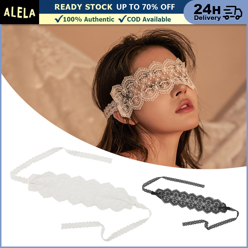 Penutup Mata Renda Sexy Lace Masker Wanita Transparan Topeng Muka Renda Blindfold Aksesoris Lingerie