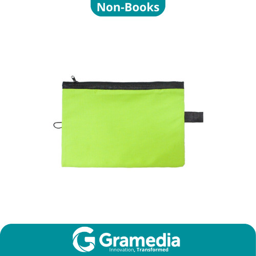 

[Gramedia Cijantung] Estudee Rubber Mesh Case B5 Green