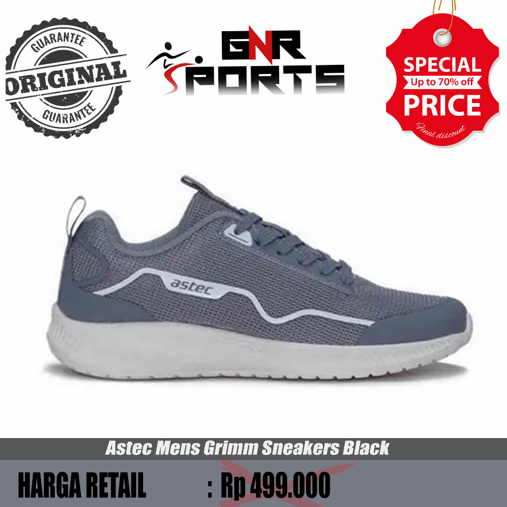 Sepatu Astec Mens Grimm Sneakers Original 100%