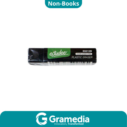 

[Gramedia Cijantung] Estudee Eraser Black E6012B