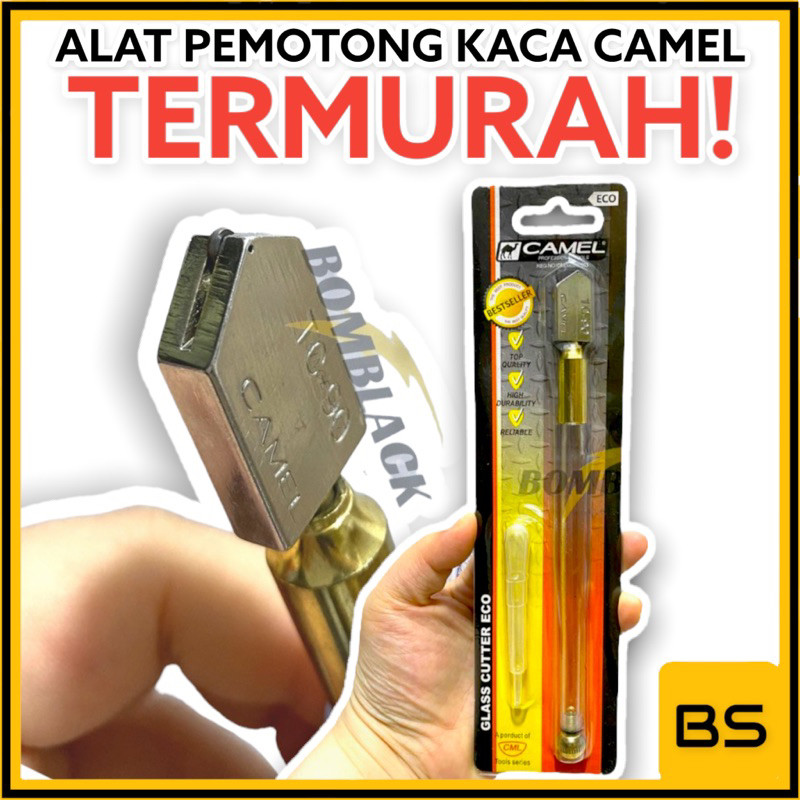 

CAMEL ASLI Alat Pemotong Kaca CAMEL ORIGINAL Glass Cutter Pisau Potong Kaca Keramik BENING