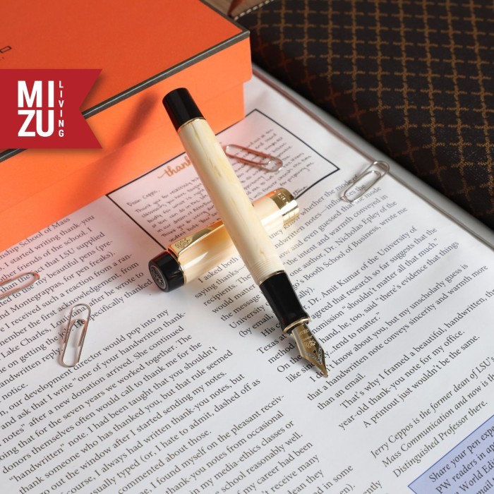 

[ P R O M O ] JINHAO 100 CENTURY Inspired By Parker Duofold Centennial Fountain Pen - IVORY WHITE AC