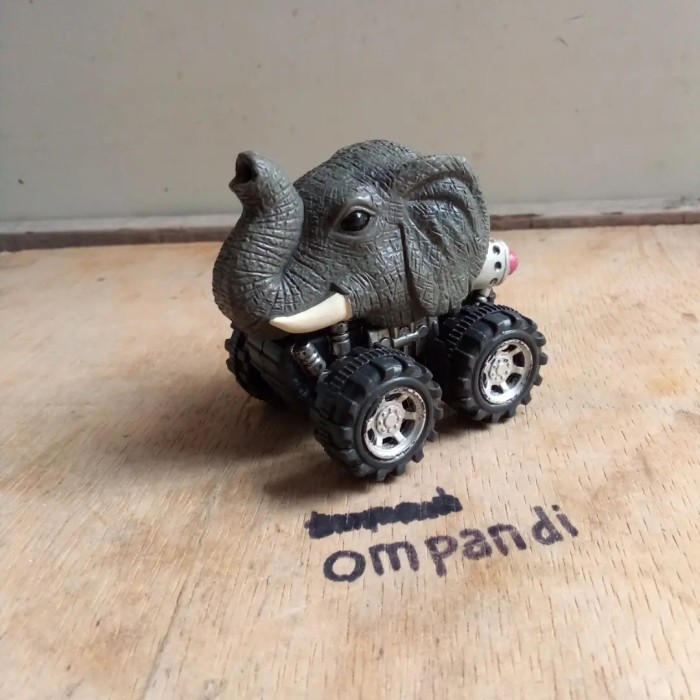BB99 mainan mobil bentuk gajah