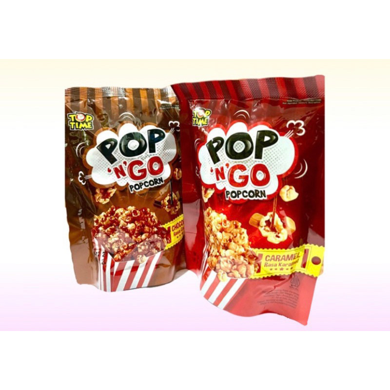 

[PGO] Pop N Go Popcorn Caramel / Coklat Netto 20 Gram