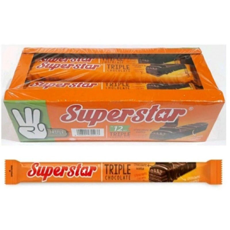 

SuperStar Triple Chocolate box (21 bks x 16g)