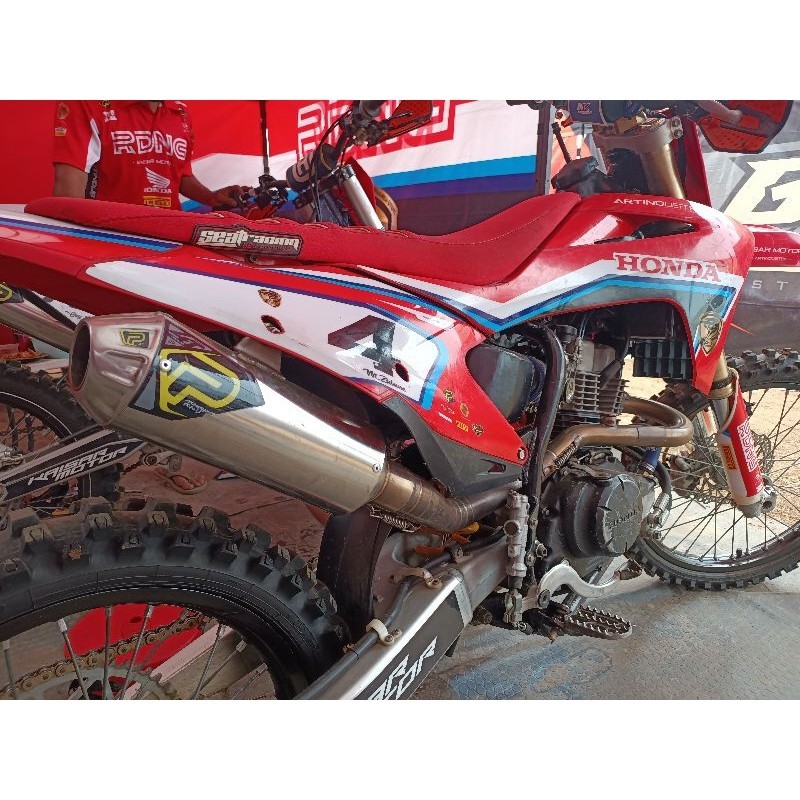 Knalpot KLX WR155 CRF 150cc 200cc Silincer Kapsul Pekajaman Muffler