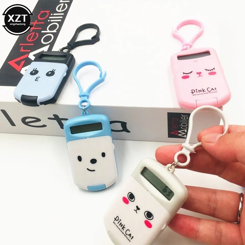 

Kalkulator mini Saku Portable Dengan Gantungan Kunci Untuk Kantor Stationar