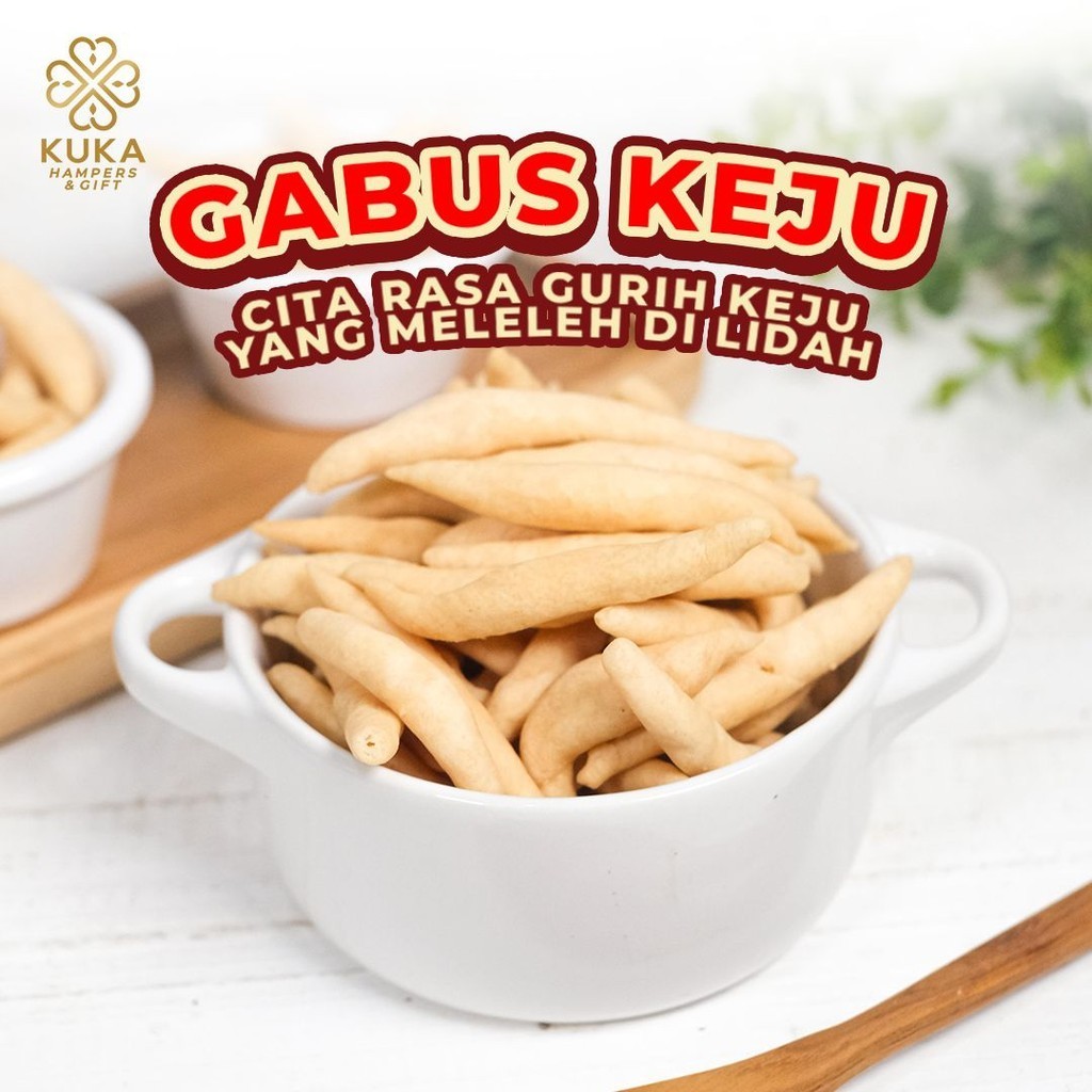 

Snack Kue Kering Telur Gabus Keju / Stik Gabus Keju 400gr