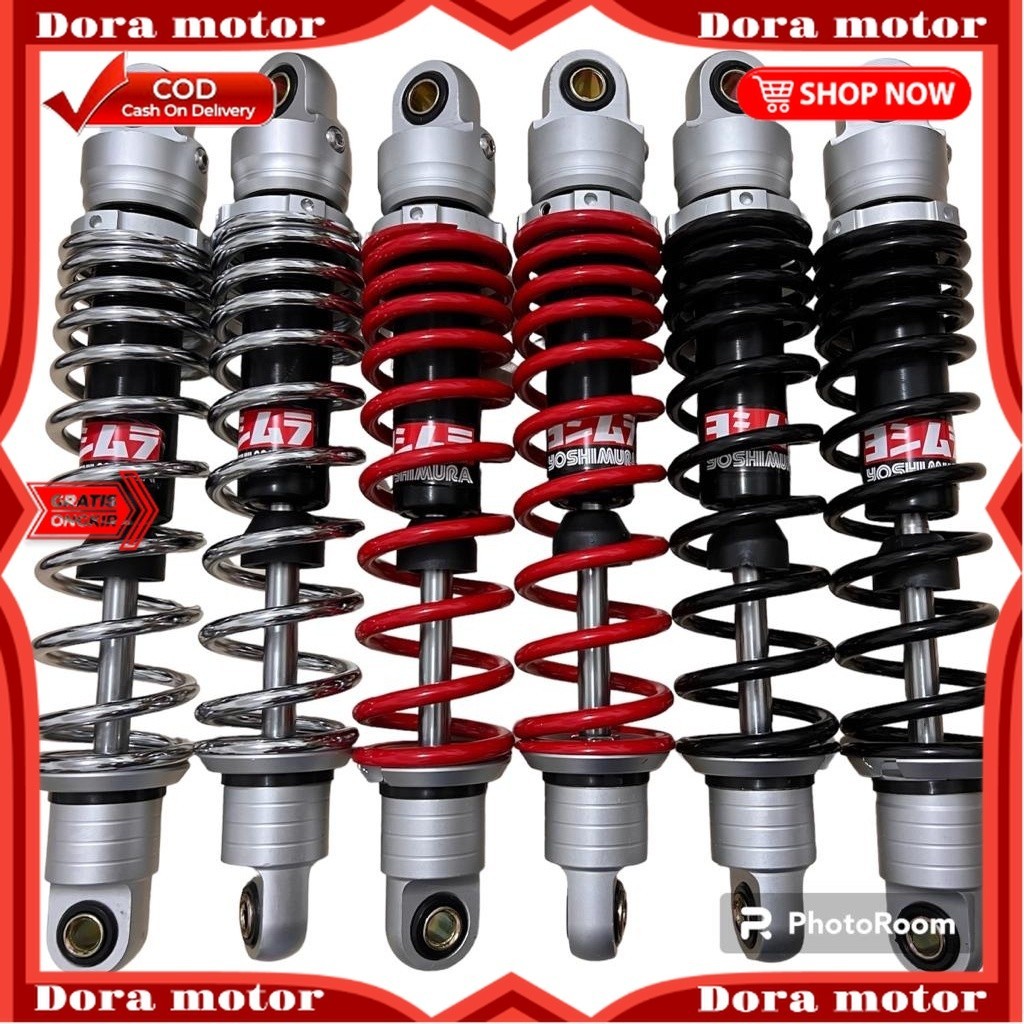 shock yoshimura z series shockbreaker variasi motor bebek sport shockbreaker belakang  280mm 320mm 3