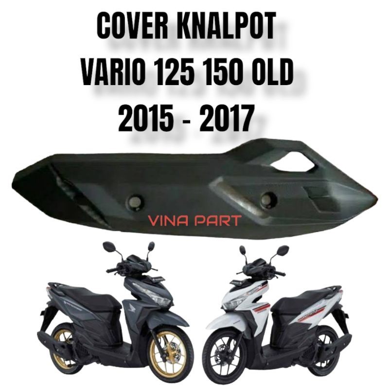 cover tutup tameng knalpot vario 125 150 led old k59 original