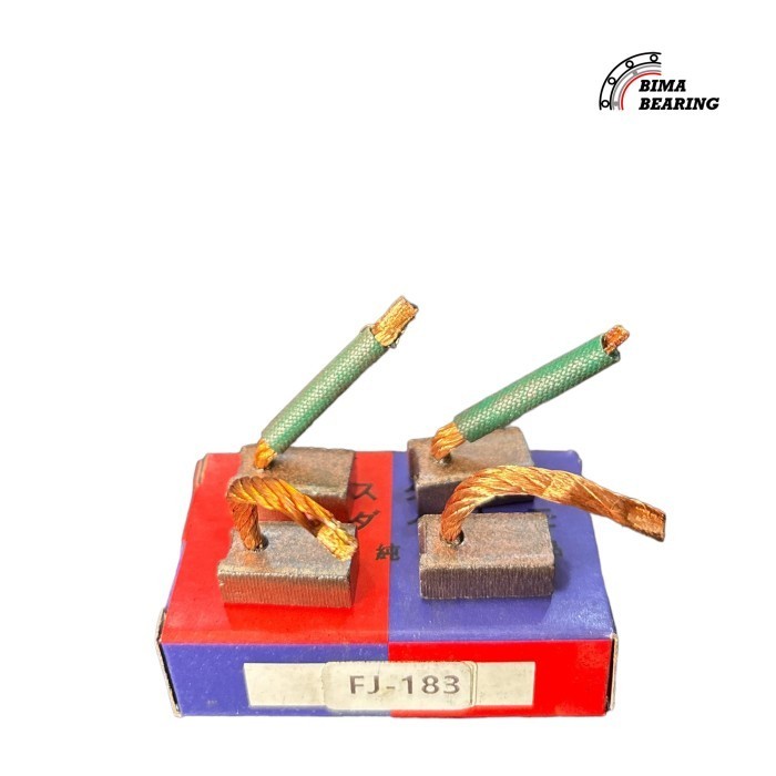 Arang Kul Brostel Starter Mitsubishi Colt T120Ss L300 Bensin Futura Fj183/4 Mec Carbon Brush Fj-183/