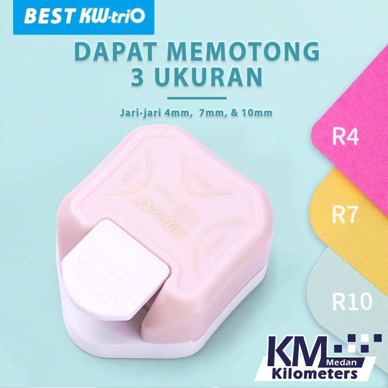 

Corner Puncher Rounder Alat Pemotong Sudut Kertas Kartu 3 in 1 R4 R7 R10 Corner Rounder Punch Pemotong Ujung Kertas Plastik