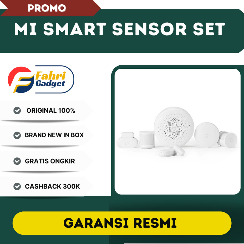 Xiaomi Mi Smart Sensor Set - Sensor Gerak, Sensor Suhu & Kelembaban, dan Sensor Pintu & Jendela