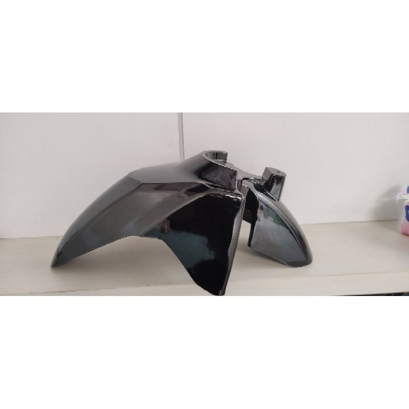 Spakbor Slebor depan Vario 125 150 new LED sen pisah 2019 pnp Beat deluxe dll Vario led old Hitam ba