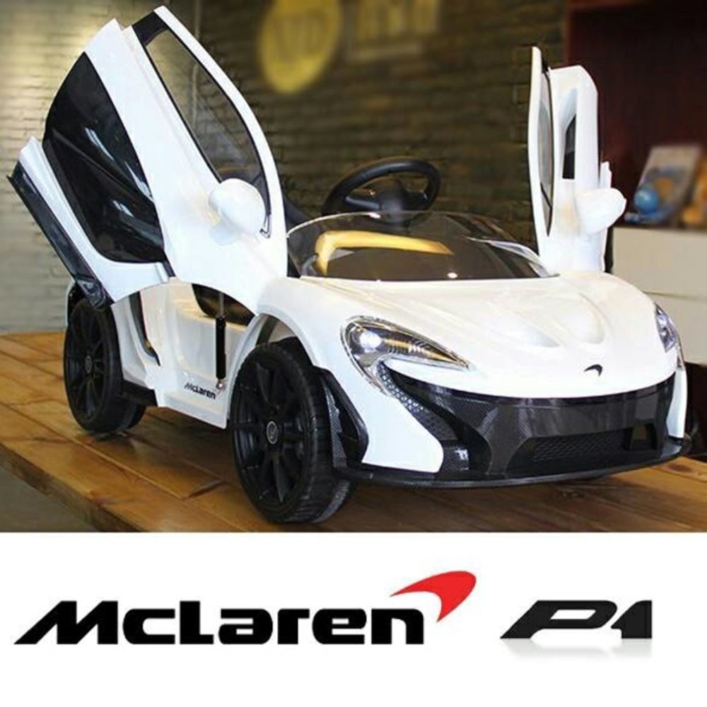 Mobil Aki Anak - Pliko Mobil Mclaren Sport P1 PK-3878N | Pintu Mobil Bisa Dibuka | Ban Karet