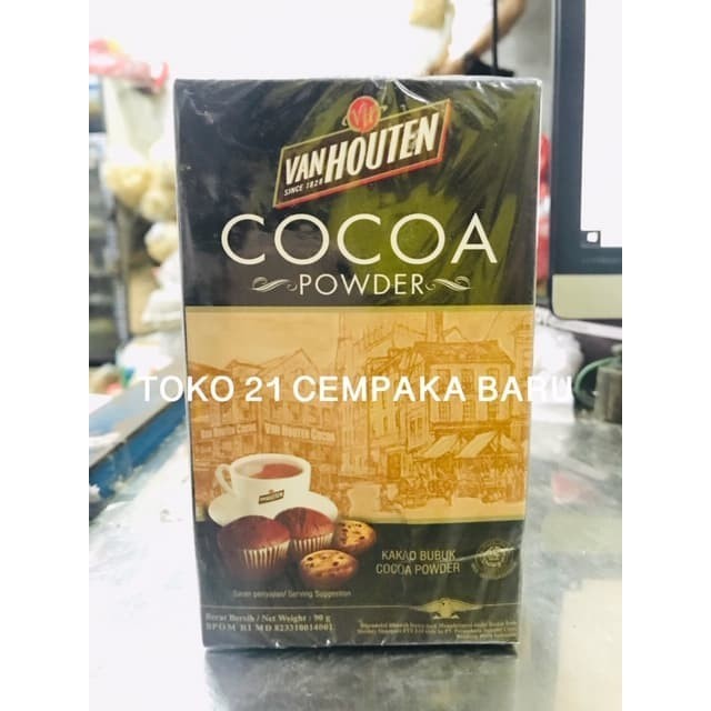 

Van Houten Cocoa Powder 90 gram | Van Houten Cokelat Bubuk Murah 90gr