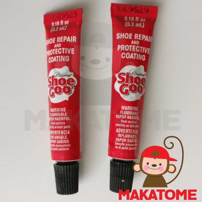 

Shoe Goo Mini Adhesive 0.18 fl. oz 5.3 ml clear 2 PIECE Lem Sepatu