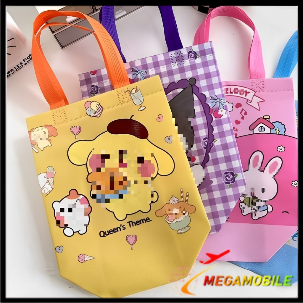 

MM Goodie Bag Tas kado ulang Tahun karakter Animals Paper Bag kantong anak Motif Kartun Tas Hampers waterproof Souvenir Ulang tahun