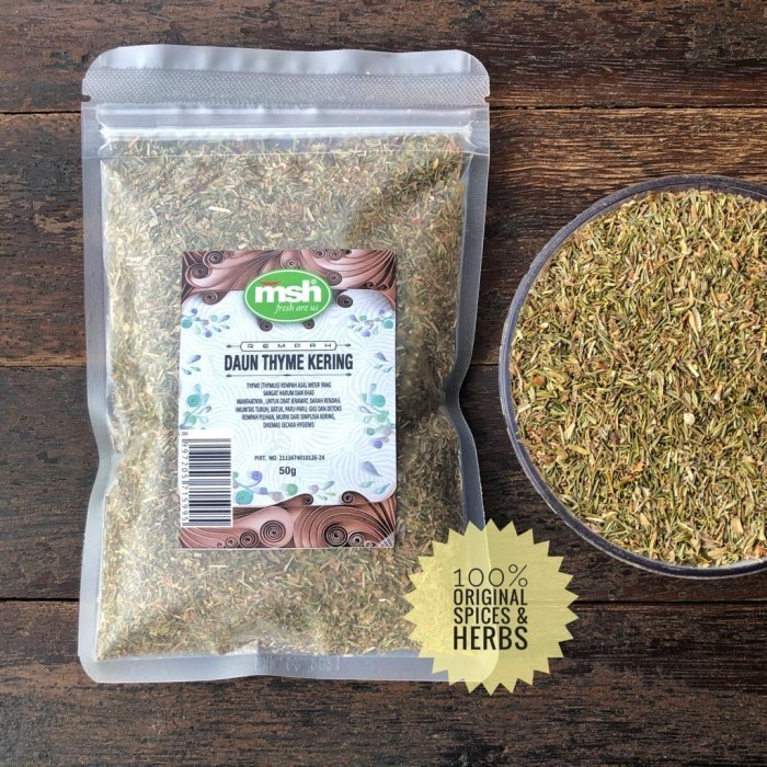 

New Produk- [Terlaris] Daun Thyme Kering