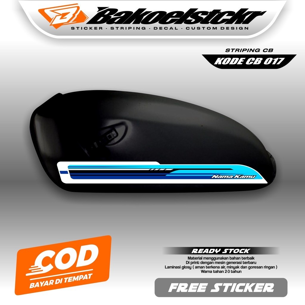 STRIPING CB CUSTOM TERBARU - STRIPING CB 100/125 - STRIPING CB HITS