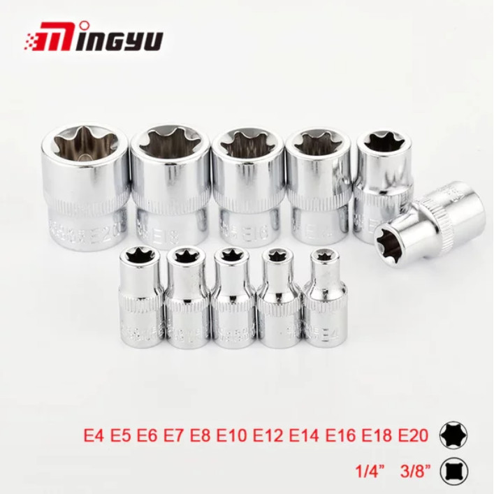 Adaptor Kunci Pas Mata Kunci Shock Impact Wrench Tools Kit Set 11 Pcs  Sok Sock Adapter Alat Teknik 