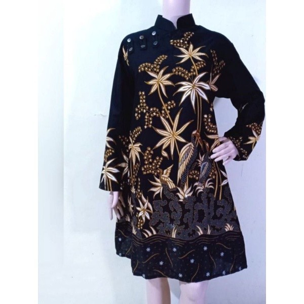 TUNIK TERBARU/BATIK/BATIK WANITA MODERN/BAJU WANITA/FASHION WANITA/BAJU BATIK/BAJU ATASAN/BAJU/TUNIK