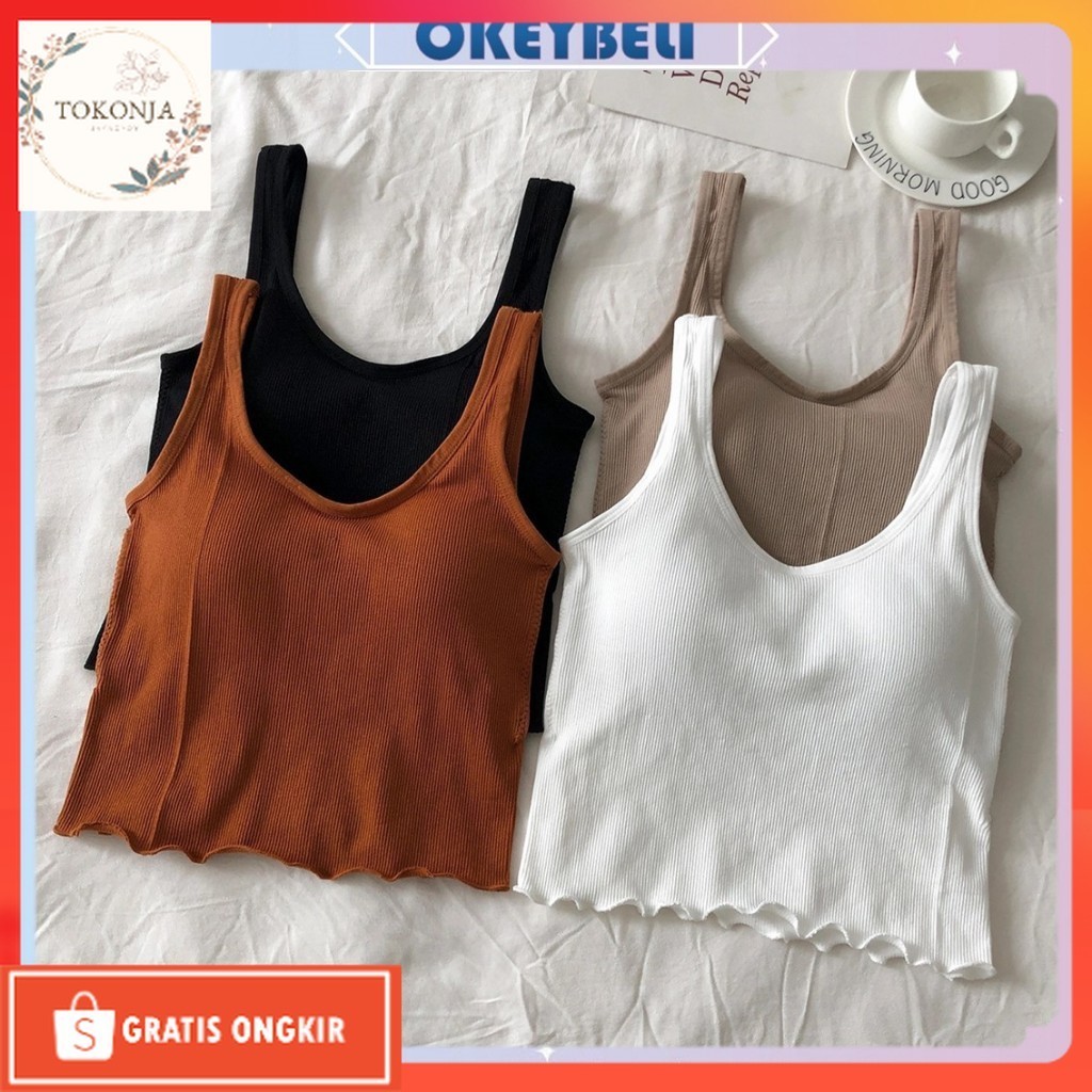 Macam Atasan Terkini / •OKEY BELI•BR591 Tanktop Bra Gym Bra Olahraga Push Up Wanita Tanpa Kawat Elas